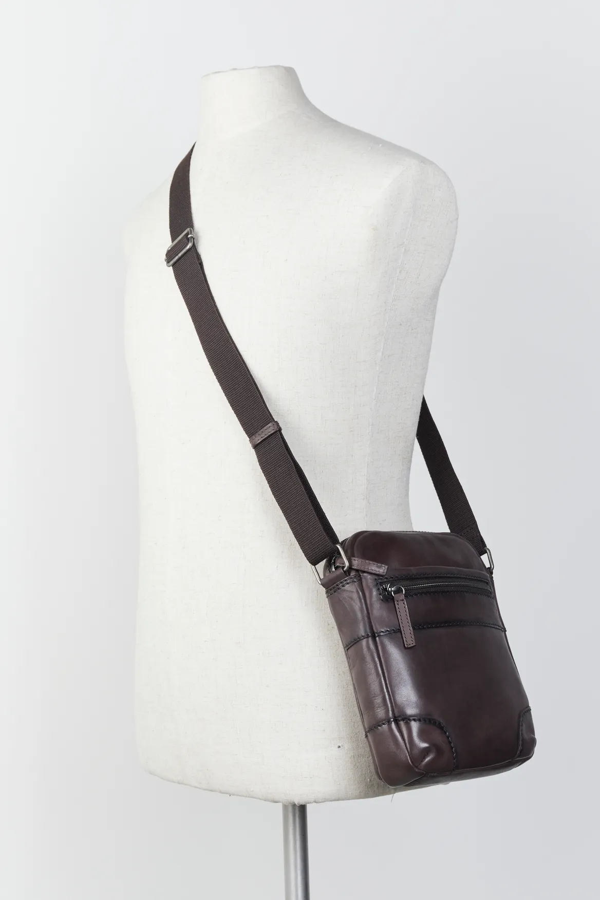 Tobias Leather Medium Satchel