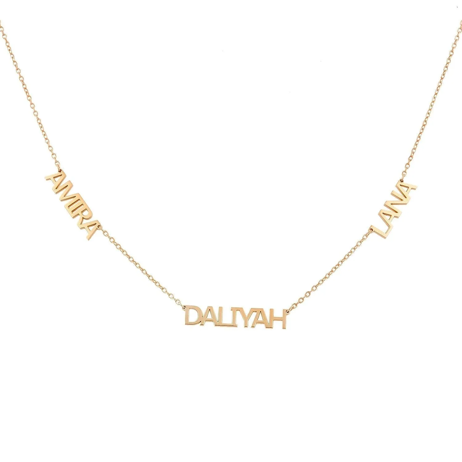 Water Resistant Custom My Mantra/Name Necklaces