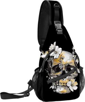 Yrebyou Sling Bag for Women Crossbody Backpack Travel Shoulder Hiking Bags Waterproof Daypack For Beach Outdoor Camping