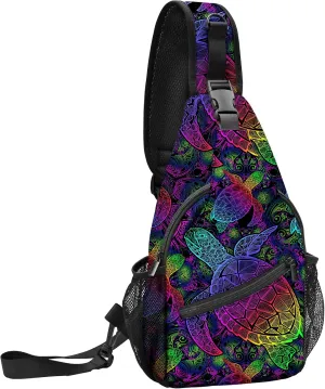 Yrebyou Sling Bag for Women Crossbody Backpack Travel Shoulder Hiking Bags Waterproof Daypack For Beach Outdoor Camping